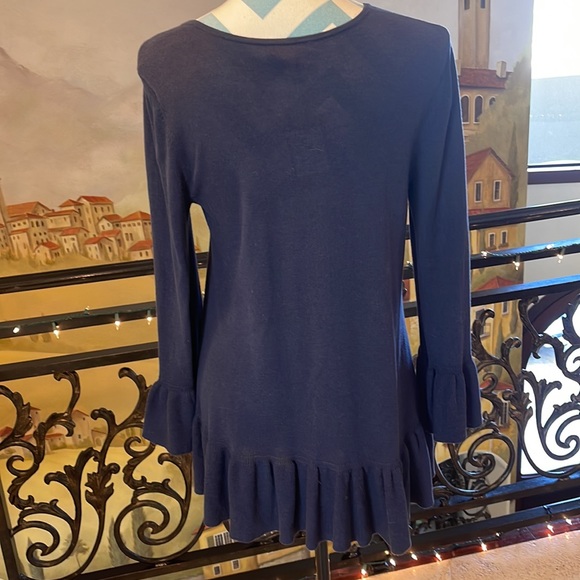Lilly Pulitzer Adela Sweater 
True Navy 
Medium 
New With Tag - Picture 2 of 6